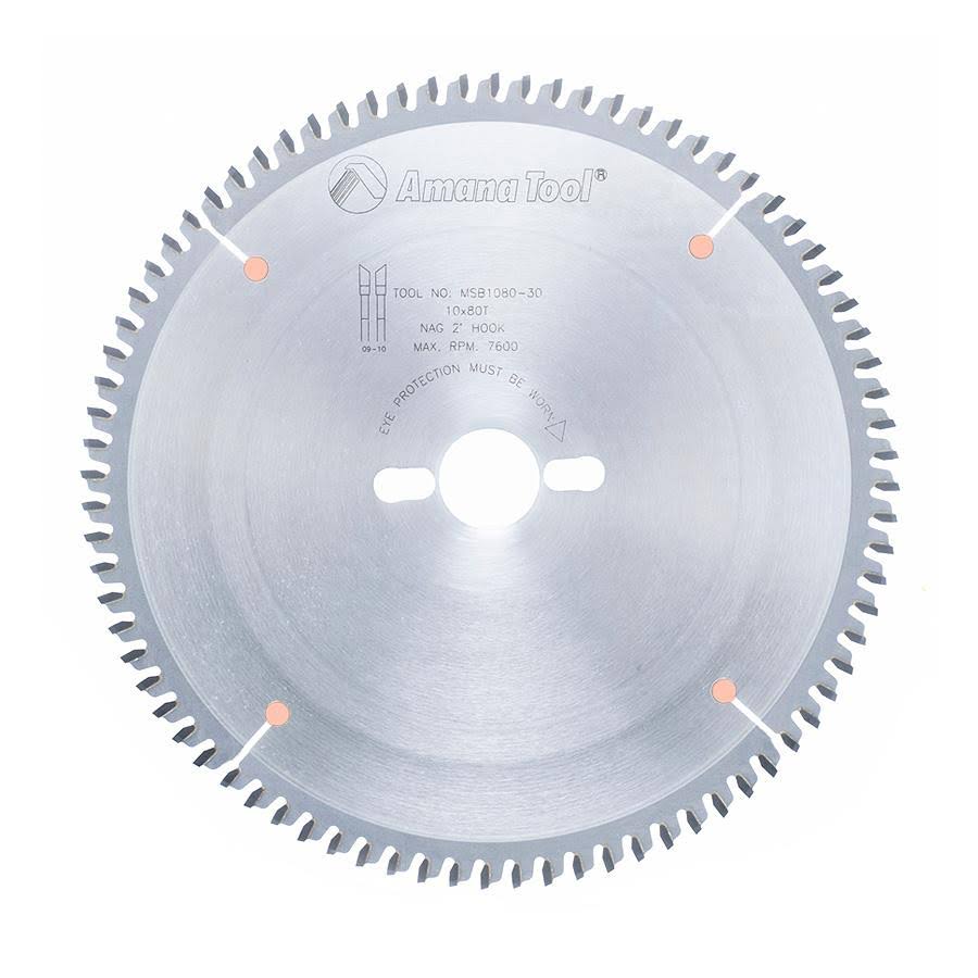 Carbide Tipped Double-Face Melamine 10 inch 80T Saw Blade J87777