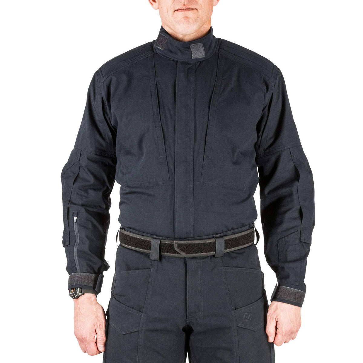 Dark Navy Long Sleeve Tactical Shirt O81697