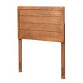 Walnut Brown Finished Wood Twin Size Headboard X33817