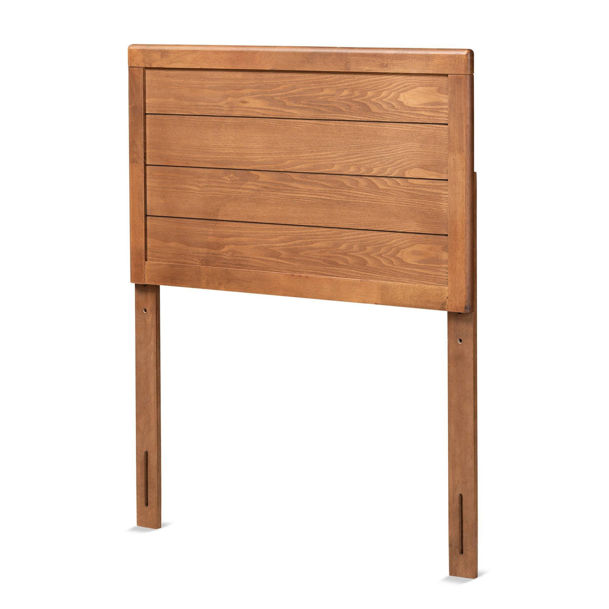 Walnut Brown Finished Wood Twin Size Headboard X33817
