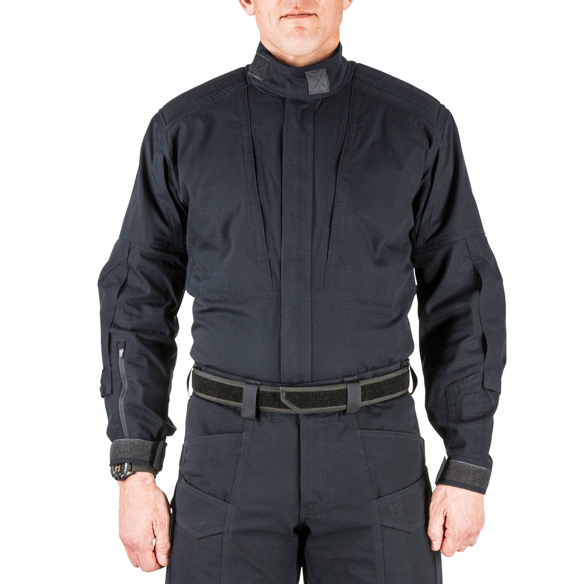 Dark Navy Long Sleeve Tactical Shirt O81697