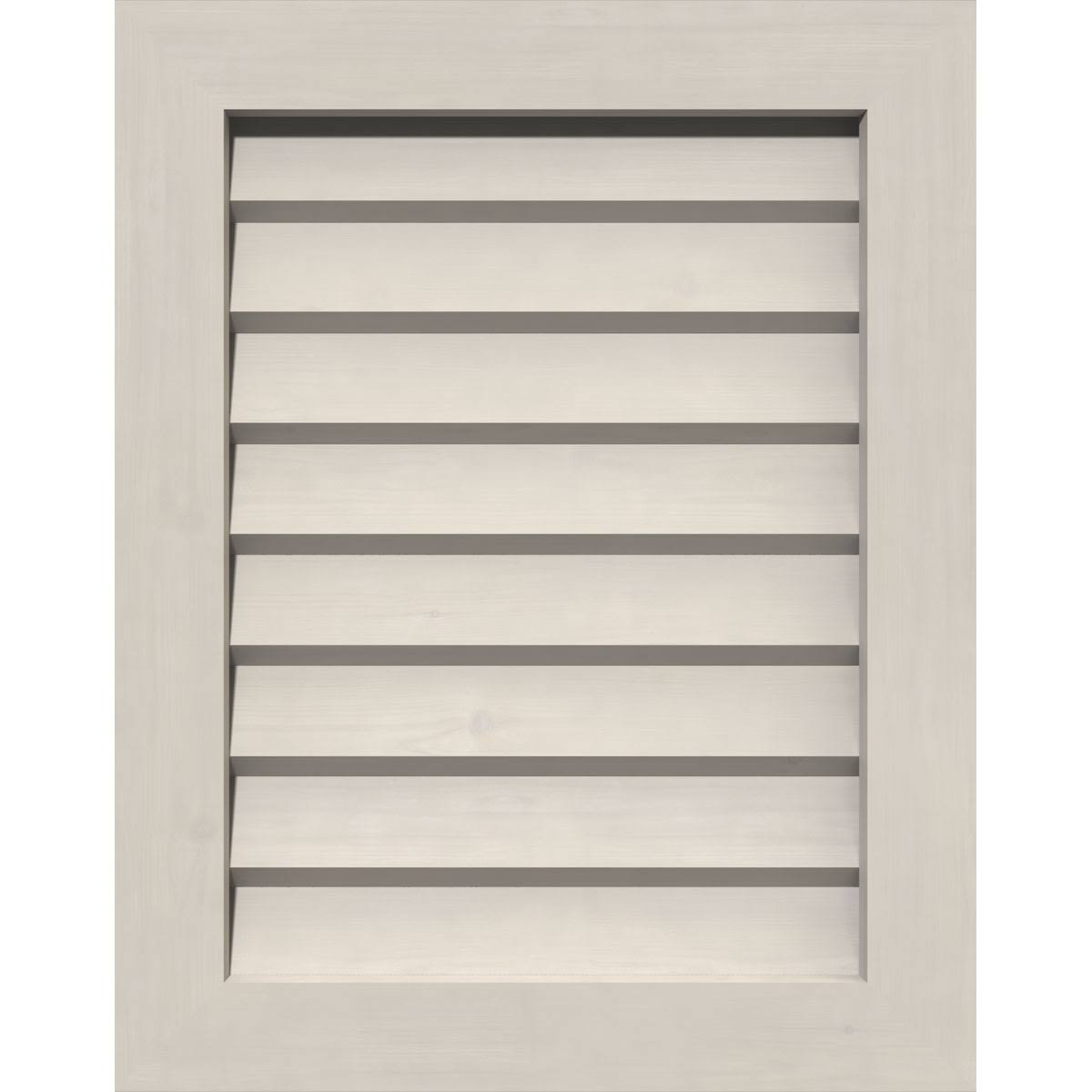 Primed Non-Functional Vertical Gable Vent A31418