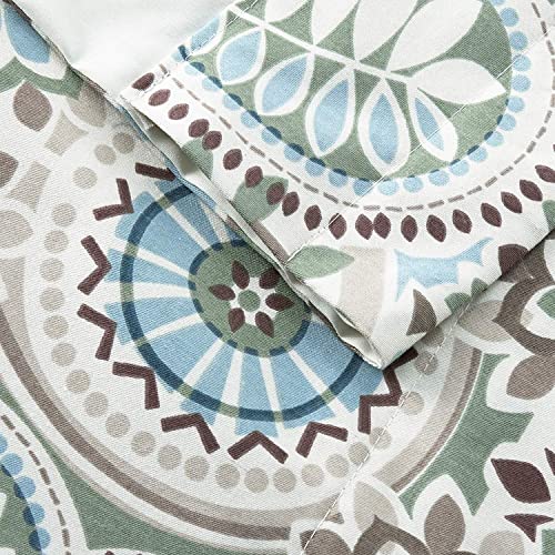 Latte Lined Arched Valance, 50 by 17-Inch N915