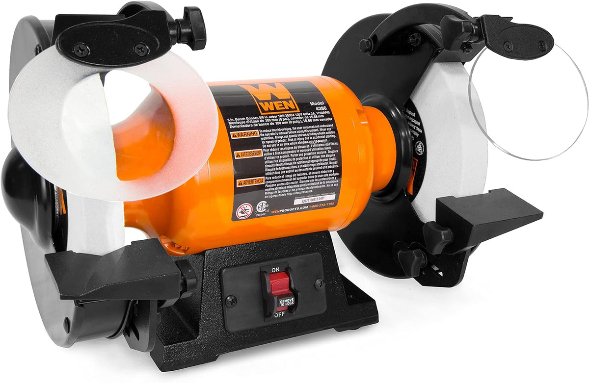 3-Amp 8-Inch Slow Speed Bench Grinder G8895