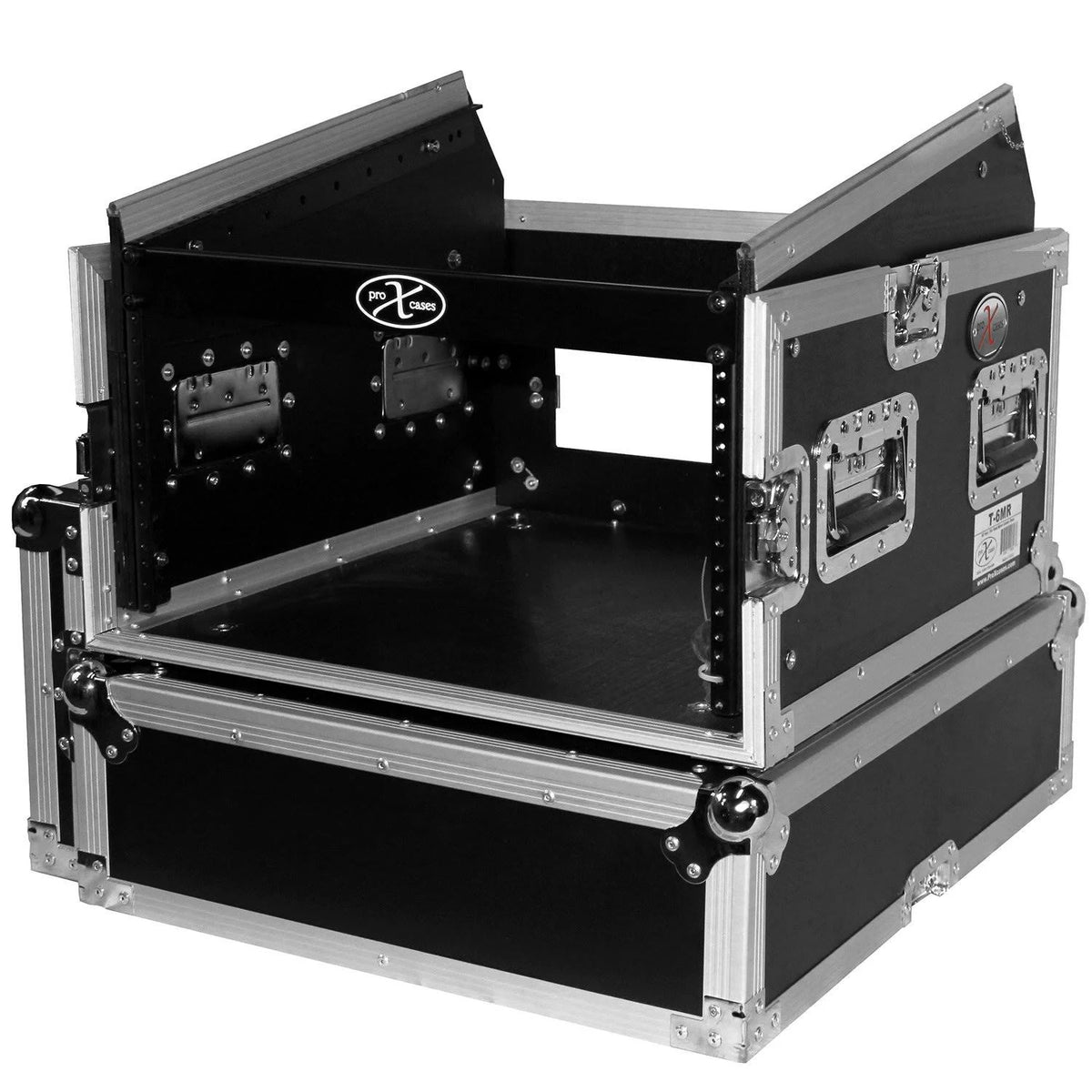 6U Rack x 10U Top Mixer DJ Combo Flight Case G440672